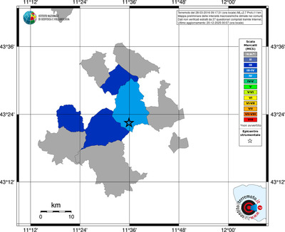 Mappa MCS - territori comuni
