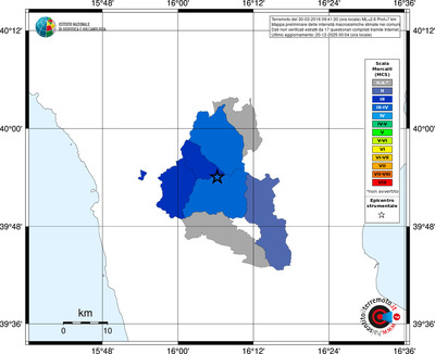 Mappa MCS - territori comuni