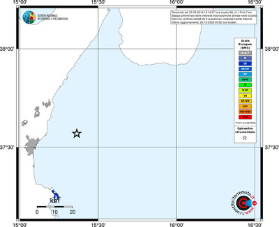 Mappa EMS - territori località