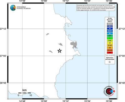 Mappa MCS - territori località