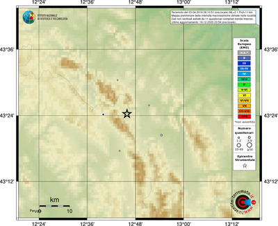 Mappa EMS - località