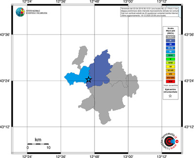 Mappa MCS - territori comuni