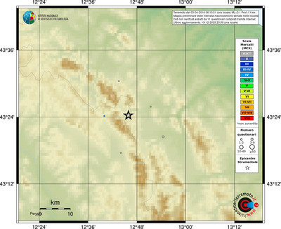 Mappa MCS - località