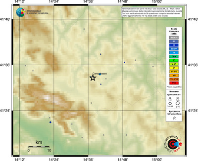 Mappa EMS - località