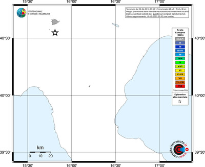Mappa EMS - territori località