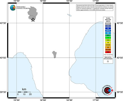 Mappa MCS - territori comuni