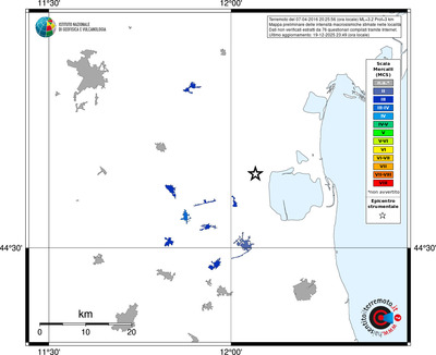 Mappa MCS - territori località