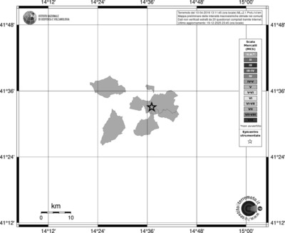 Mappa MCS - territori comuni