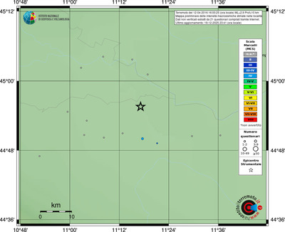 Mappa MCS - località