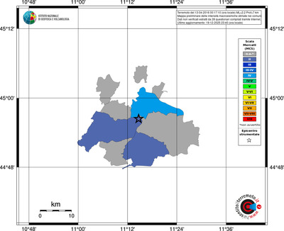 Mappa MCS - territori comuni