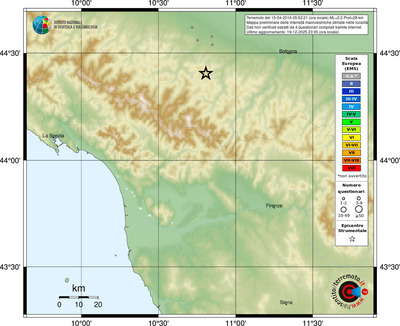 Mappa EMS - località