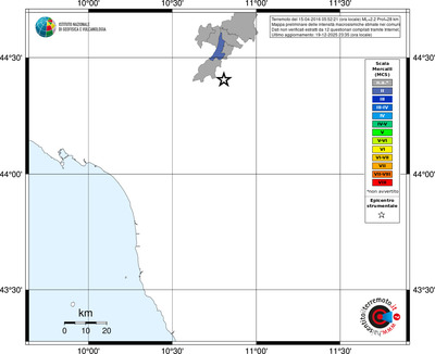 Mappa MCS - territori comuni