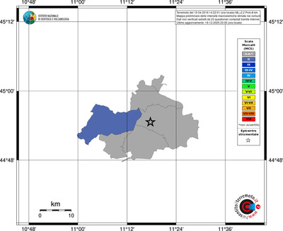 Mappa MCS - territori comuni