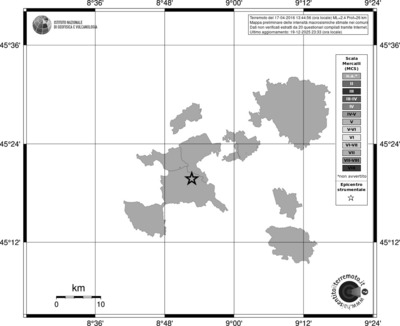 Mappa MCS - territori comuni