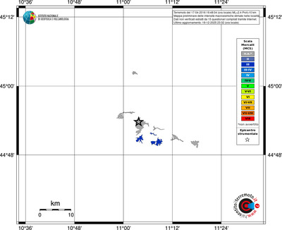 Mappa MCS - territori località