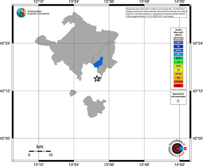 Mappa MCS - territori comuni