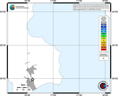 Mappa MCS - territori comuni