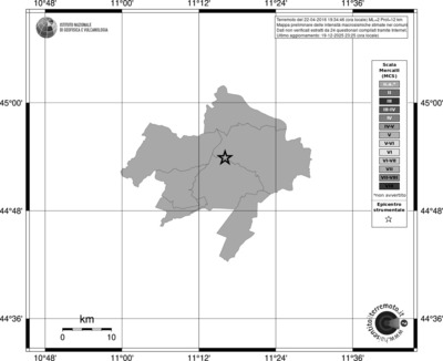 Mappa MCS - territori comuni