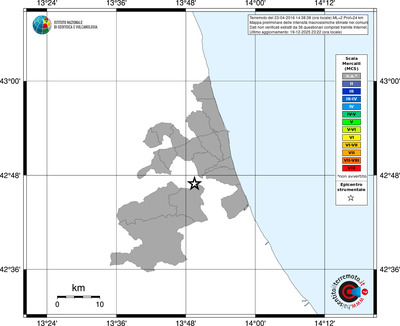 Mappa MCS - territori comuni
