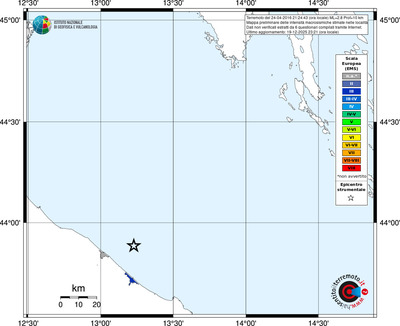 Mappa EMS - territori località