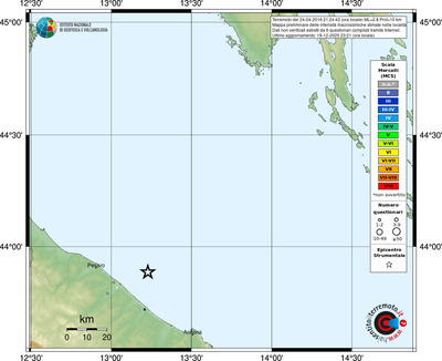 Mappa MCS - località