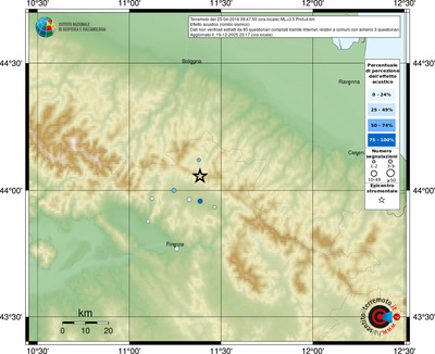 Mappa comuni con almeno 3 questionari