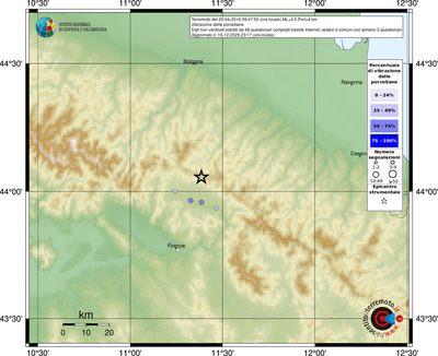 Mappa comuni con almeno 3 questionari