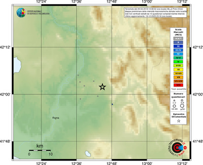 Mappa MCS - località