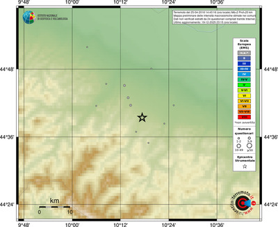 Mappa EMS - comuni