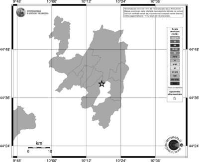 Mappa MCS - territori comuni