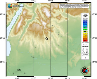 Mappa EMS - località
