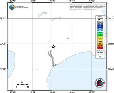 Mappa MCS - territori località