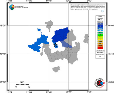 Mappa MCS - territori comuni