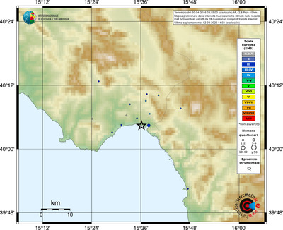 Mappa EMS - località