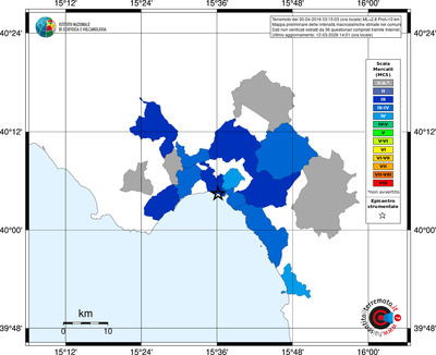 Mappa MCS - territori comuni
