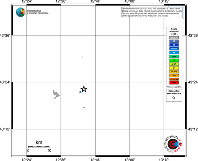 Mappa MCS - territori località