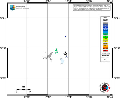 Mappa MCS - territori località