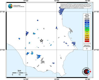 Mappa MCS - territori località