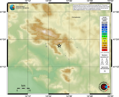 Mappa EMS - località
