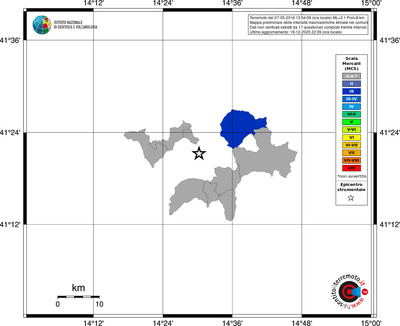 Mappa MCS - territori comuni