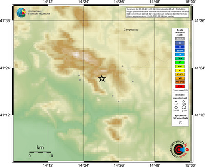 Mappa MCS - località
