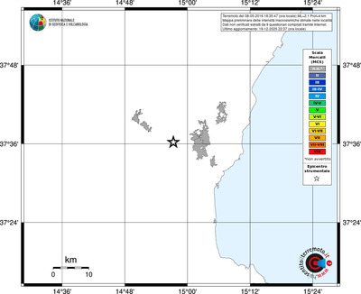 Mappa MCS - territori località