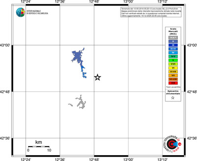 Mappa MCS - territori località