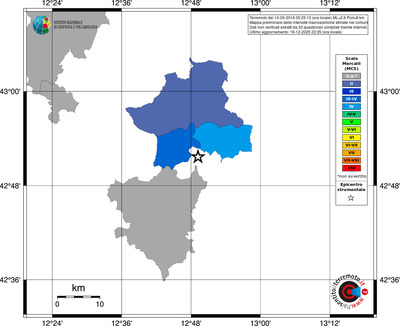 Mappa MCS - territori comuni