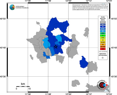 Mappa MCS - territori comuni