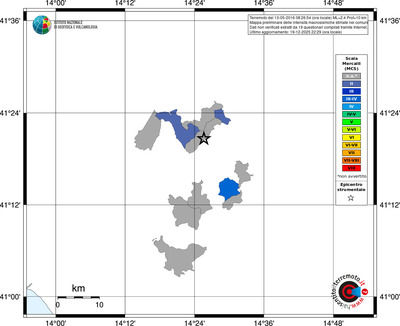Mappa MCS - territori comuni