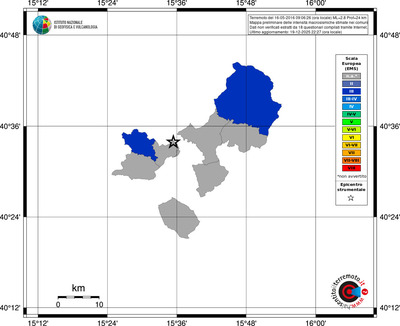 Mappa EMS - territori comuni