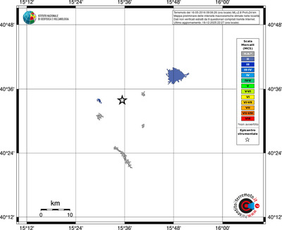 Mappa MCS - territori località
