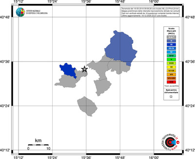 Mappa MCS - territori comuni