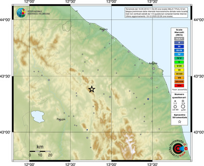 Mappa MCS - località